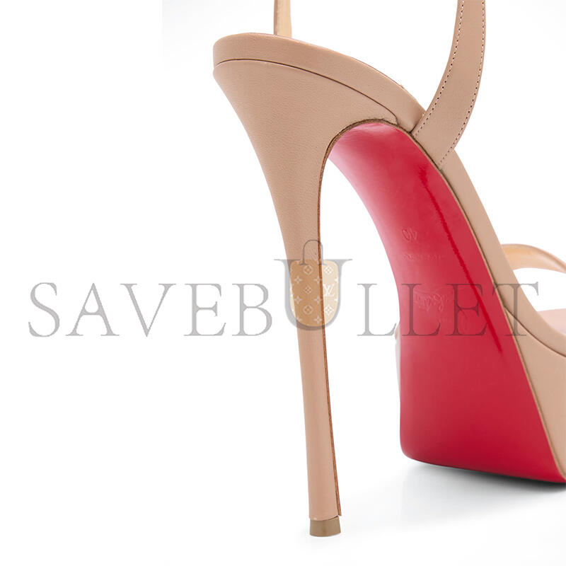Chr1st1an louboutin loubi queen red sole platform sandals